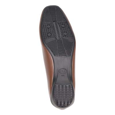 HIROKO KOSHINO  モールドソール・モカパンプス   HKL7524 BROWN 23.0