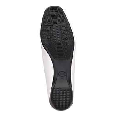 HIROKO KOSHINO  モールドソール・モカパンプス   HKL7524 WHITE 23.0