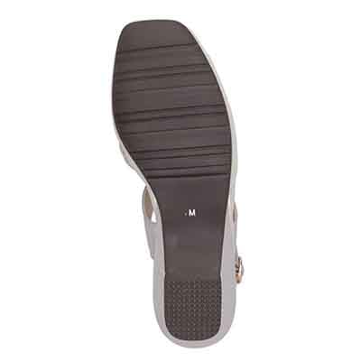 HIROKO KOSHINO バックストラップウェッジサンダル　HKL7528 GRAY M　(23.0～23.5)