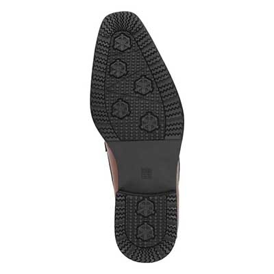 【防水機能】HIROKO KOSHINO HOMME  メンズ エレガント コインローファー　HR7011 BROWN 25.0