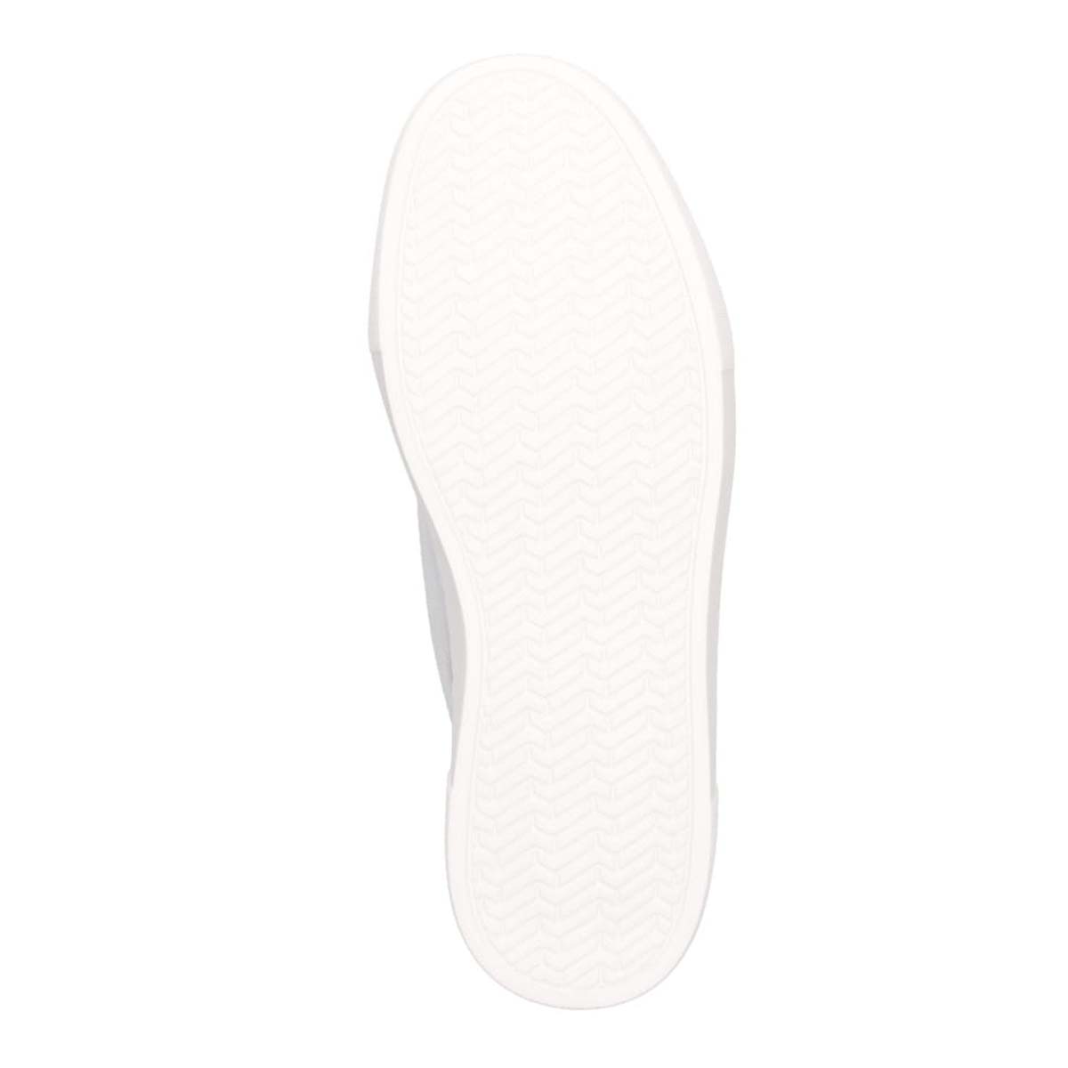 HIROKO KOSHINO FEMME センターファスナーで履きやすいスニーカー　HRL2017 SILVER 23.0