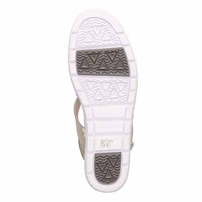 HIROKO KOSHINO FEMME クロスベルトウェッジサンダル HRL2028 BEIGE 23.0