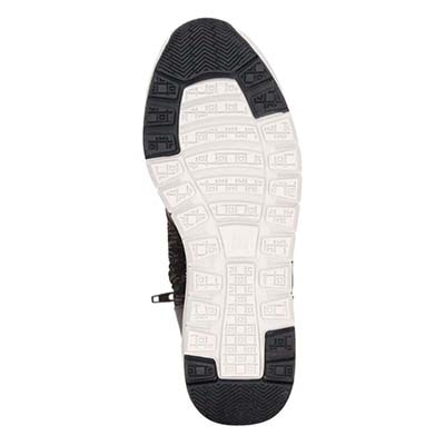 【撥水加工】HIROKO KOSHINO FEMME　ヒールタイプ・ハイカットドレススニーカー　HRL3004 BROWN 23.0