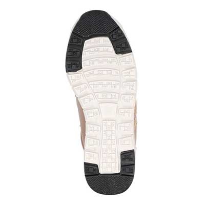 【撥水加工】HIROKO KOSHINO　ヒールタイプ・ハイカットスニーカー　HRL3005 D-BEIGE 23.0