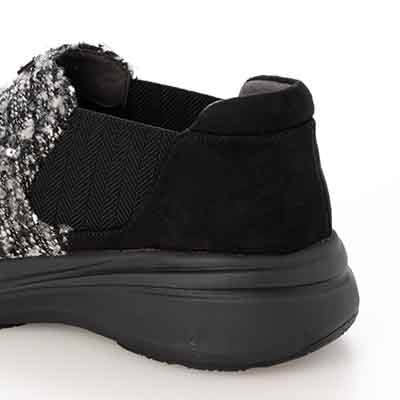 HIROKO KOSHINO FEMME シンプルなサイドゴアブーティ HRL5012 BLACK/C 23.0