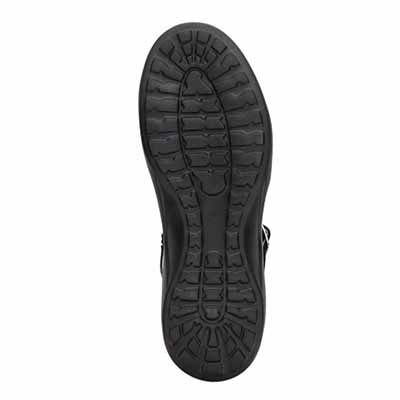 HIROKO KOSHINO FEMME スポーティーを華やかに。キラキラ輝くコードで魅せる大人スポーツサンダル　HRL7001 BLACK M　(23.0～23.5)