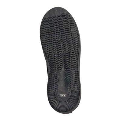 ランバンオンブルー LANVIN en Bleu 「リカバリーインソール」搭載で指圧効果により血行を115％促進。ニットスニーカー　LB1005XR BLACK 25.0