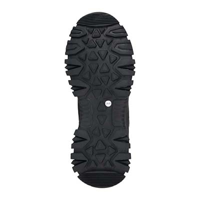 ランバンオンブルー LANVIN en Bleu 「リカバリーインソール」搭載で指圧効果により血行を115％促進。トレイルランニングスニーカー　LB1006XR BLACK 25.0