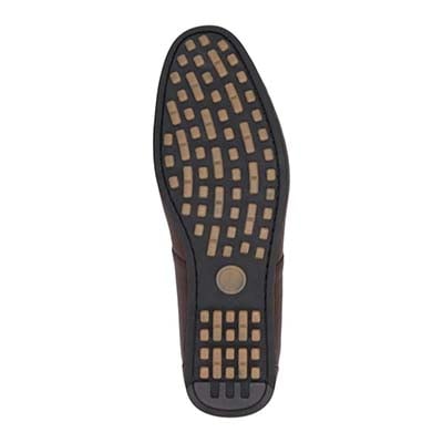 ランバンオンブルー LANVIN en Bleu 「リカバリーインソール」搭載で指圧効果により血行を115％促進。スリッポンカジュアルシューズ　LB1018XR D-BROWN 25.0