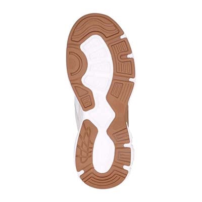 ランバンオンブルー LANVIN en Bleu 「リカバリーインソール」搭載で指圧効果により血行を115％促進。レースアップカジュアルスニーカー　LB5231XR WHITE 25.0