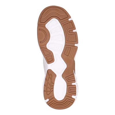 ランバンオンブルー LANVIN en Bleu 「リカバリーインソール」搭載で指圧効果により血行を115％促進。レースアップカジュアルスニーカー　LB5231XR WHITE 25.0