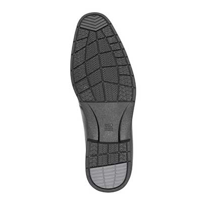 【超軽量】ルーテシア LUTECIA 外羽根プレーントゥ・ビジネスシューズ　LU7820 BLACK 25.0