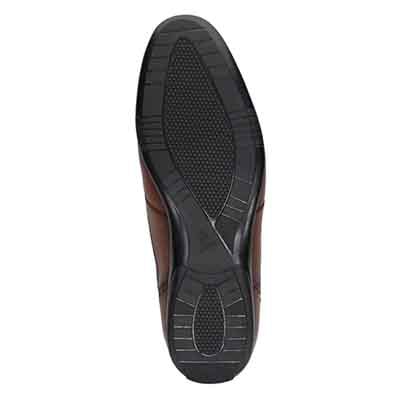 ランバンコレクション LANVIN COLLECTION 「Recovery Shiatsu Insole」搭載で指圧効果により血行をよくする。軽快な履き心地のレースアップレザーカジュアルシューズ　LV1024XR D-BROWN/BROWN 25