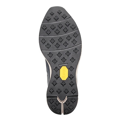 madras ON,OFFボーダーレスなレザースニーカー　M487 NAVY/GRAY 25.0