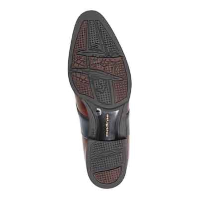 マドラス madras 特許 リカバリーメタインソール搭載  プレーントゥビジネスシューズ  M523MT D-BROWN/NAVY 25.0