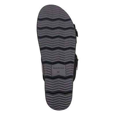 マドラス madras 特許 リカバリーメタインソール搭載シューズ  レザーサンダル  M532MT BLACK-SILKY M（25.0～25.5ｃｍ）