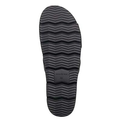 マドラス madras 特許 リカバリーメタインソール搭載シューズ  レザーサンダル  M533MT BLACK M（25.0～25.5ｃｍ）