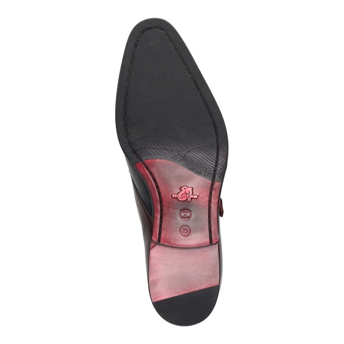 マドラス madras 特許 リカバリーメタインソール搭載シューズ  モンクストラップドレスシューズ　M559MT NAVY/D-BROWN 25.0