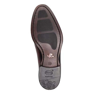 マドラス madras 特許 リカバリーメタインソール搭載シューズ  ベルト付きユーチップスリッポンドレスシューズ　M621MT BURGUNDY/D-BROWN 25.0