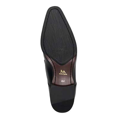 マドラス madras 特許 リカバリーメタインソール搭載シューズ  外羽根ストレートチップドレスシューズ　M642MT BLACK 25.0