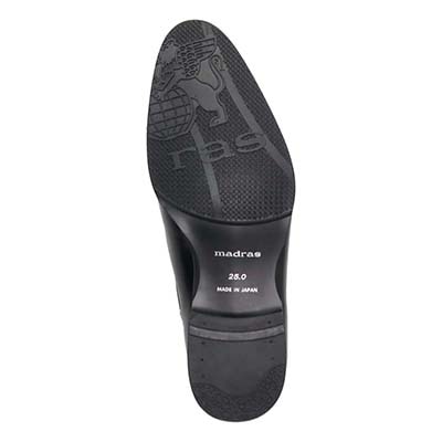 【GORE-TEX】マドラス madras 特許 リカバリーメタインソール搭載シューズ ダブルモンクストラップドレスシューズ　M712GMT BLACK/NAVY 25.0