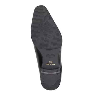 【GORE-TEX】マドラス madras 特許 Recovery meta insole搭載シューズ　ゴアテックス スリッポンドレスシューズ　M717MT BLACK/BLACK 25.0