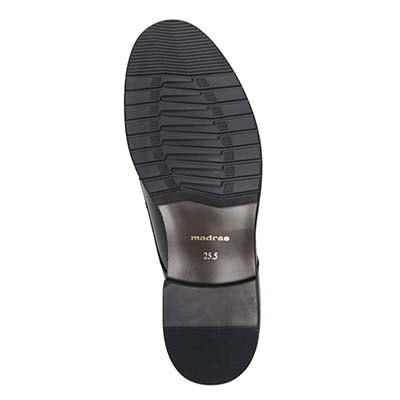 マドラス madras 特許 リカバリーメタインソール搭載シューズ  外羽根プレーントゥドレスシューズ　M881MT BLACK 25.0