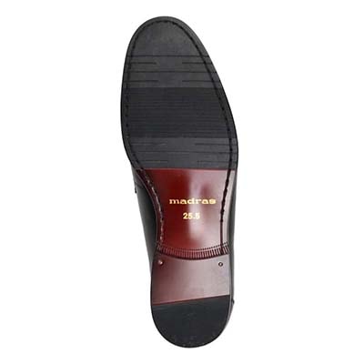 マドラス madras 特許 リカバリーメタインソール搭載シューズ  コインローファー　M921MT BLACK 25.0