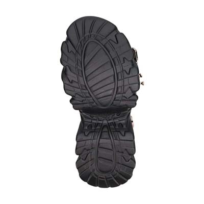 最旬トレンドで目立っちゃおう！マドラス madras TGC in あいち・なごや 2026 出演モデル着用シューズ　カジュアル厚底サンダル　MAL7584TGC BLACK/PINK 37（23.0cm～23.5cm）