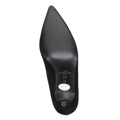 マドラス madras 特許 リカバリーメタインソール搭載 7.0cm  ポインテッドトゥパンプス MAL9105MT BLACK-SILKY 23.0