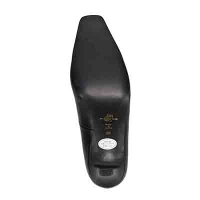 マドラス madras 特許 リカバリーメタインソール搭載 5.5ｃｍ ソフトなスクエアトゥパンプス MAL9106MT BLACK 23.0