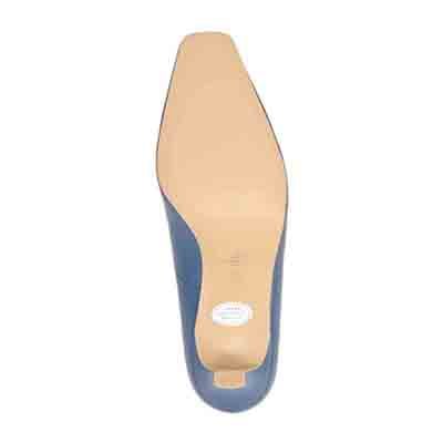 マドラス madras 特許 リカバリーメタインソール搭載 5.5ｃｍ ソフトなスクエアトゥパンプス MAL9106MT BLUE 23.0