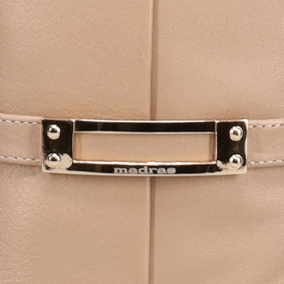 マドラス madras 特許 リカバリーメタインソール搭載 圧倒的な安定感の品格漂う 美脚ブーツ　MAL9113MT BEIGE 23.0