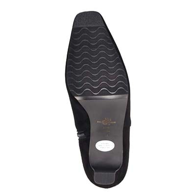 マドラス madras 特許 リカバリーメタインソール搭載 カジュアルにもエレガントにも映える 実用性に磨きをかけた 超万能プレーン5.5ｃｍショートブーツ　MAL9114MT BLACK-SILKY 23.0