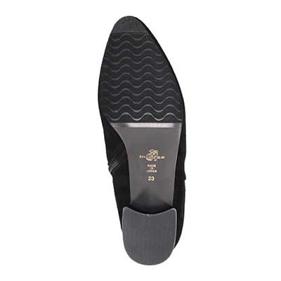 マドラス madras 特許 リカバリーメタインソール搭載 カジュアルにもエレガントにも映える 実用性に磨きをかけた 超万能プレーン3.5ｃｍショートブーツ　MAL9115MT BLACK-SILKY 23.0