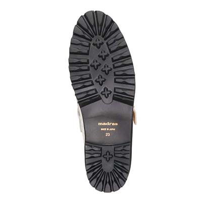 マドラス madras 特許 リカバリーメタインソール搭載　上質できちんと感のあるローファー　MAL9118MT WHITE 23.0