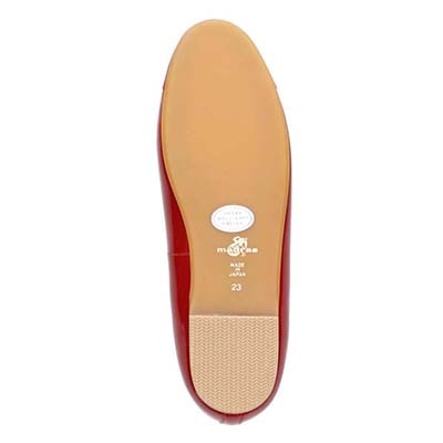 マドラス madras 特許 リカバリーメタインソール搭載　幅広いスタイリングに華やぎをもたらす万能バレーシューズ　MAL9120MT RED-E 23.0