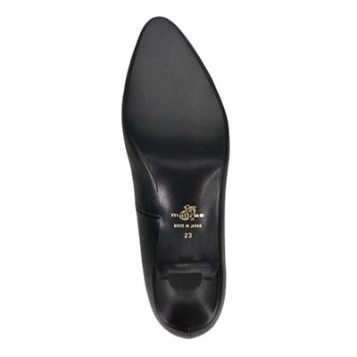 マドラス madras 特許 リカバリーメタインソール搭載 5cmヒール のプレーンパンプス　MAL9124MT BLACK 23.0