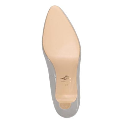 マドラス madras 特許 リカバリーメタインソール搭載 5cmヒール のプレーンパンプス　MAL9124MT L-GRAY-ENAMEL 23.0