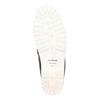 マドラス madras 特許 リカバリーメタインソール搭載　上質できちんと感のあり足元が華やぐビットローファー　MAL9127MT BLACK 23.0