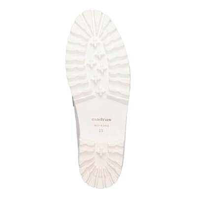 マドラス madras 特許 リカバリーメタインソール搭載　上質できちんと感のあり足元が華やぐビットローファー　MAL9127MT WHITE 23.0