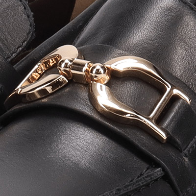 マドラス madras 特許 リカバリーメタインソール搭載　 ホースビットローファー　MAL9130MT BLACK 23.0