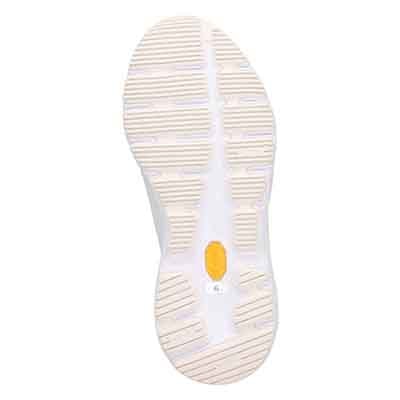 マドラス madras 特許 Recovery meta insole搭載  ゴールドがアクセントのエレガンでスタイリッシュなレザースニーカー　MAL9136AMT WHITE 6（23.0cm～23.5cm相当）