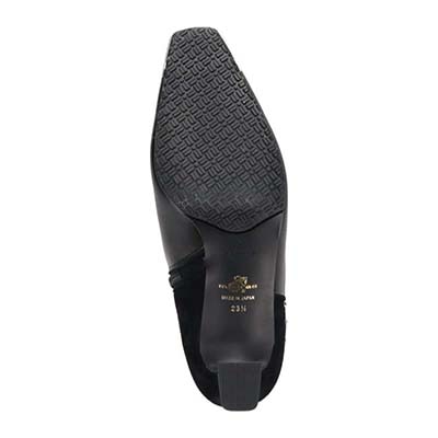 マドラス madras 特許 リカバリーメタインソール搭載  変形デザインヒールxスタッズサイドゴアショートブーツ　MAL9150MT GREGE 23.0