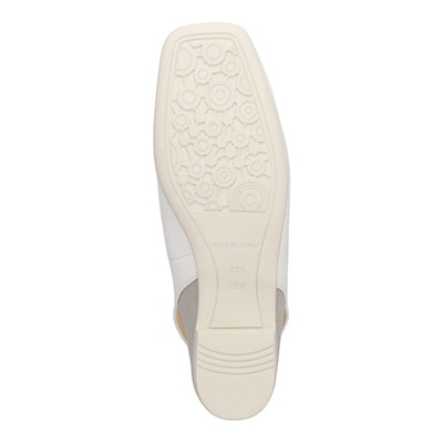 ミッシー デ ミッシー missy des missy 斜めカットデザインパンプス　MMD3634 YELLOW 23.0