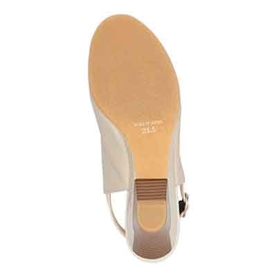 ミッシー デ ミッシー missy des missy Vカット・ウエッジサンダル  MMD3638 WHITE/C 23.0