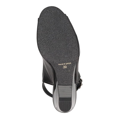 ミッシー デ ミッシー missy des missy Vカット・ウエッジサンダル  MMD3638 WHITE/C 23.0