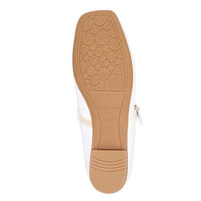 ミッシーデミッシー missy des missy 甲ベルト フラットシューズ　MMD3640 WHITE 23.0