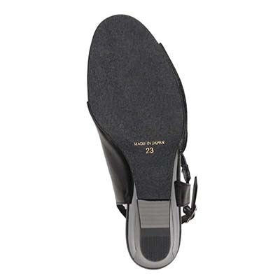 ミッシーデミッシー missy des missy カラーブロック ウエッジサンダル　MMD3641 BLACK 23.0