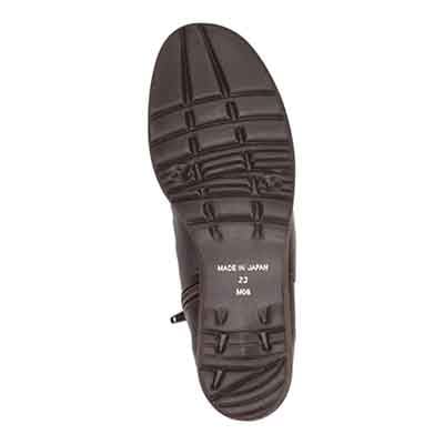 ミッシー デ ミッシー missy des missy キレイ目シルエット 柔らか素材の 軽量ショートブーツ   MMD4633 D-BROWN 23.0